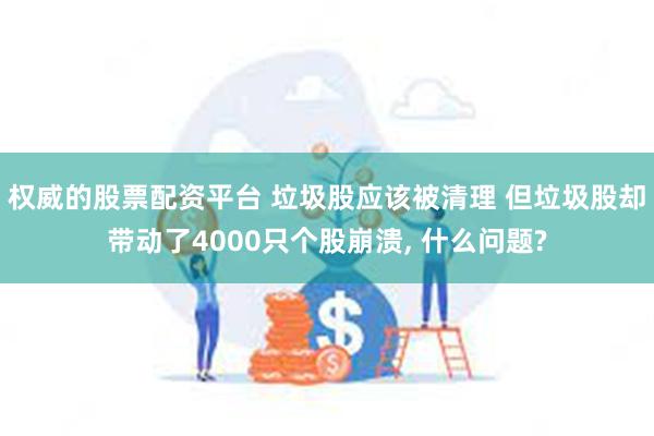 权威的股票配资平台 垃圾股应该被清理 但垃圾股却带动了4000只个股崩溃, 什么问题?